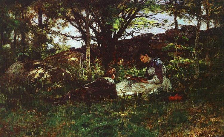 A June Idyll, Theodore Clement Steele